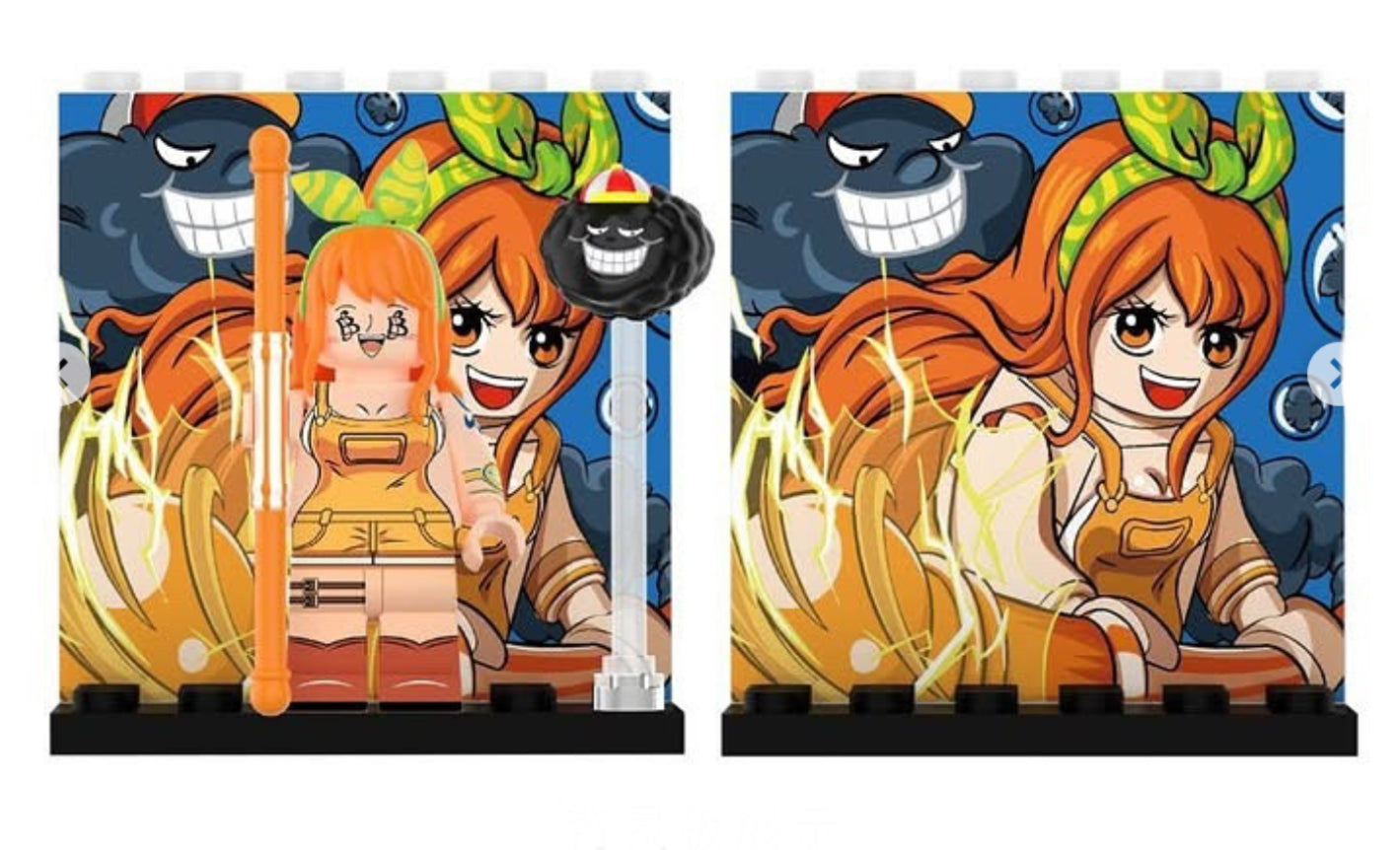 MINIFIGURE ONE PEACE UNIVERS EDITION LIMITÉE: NAMI custom