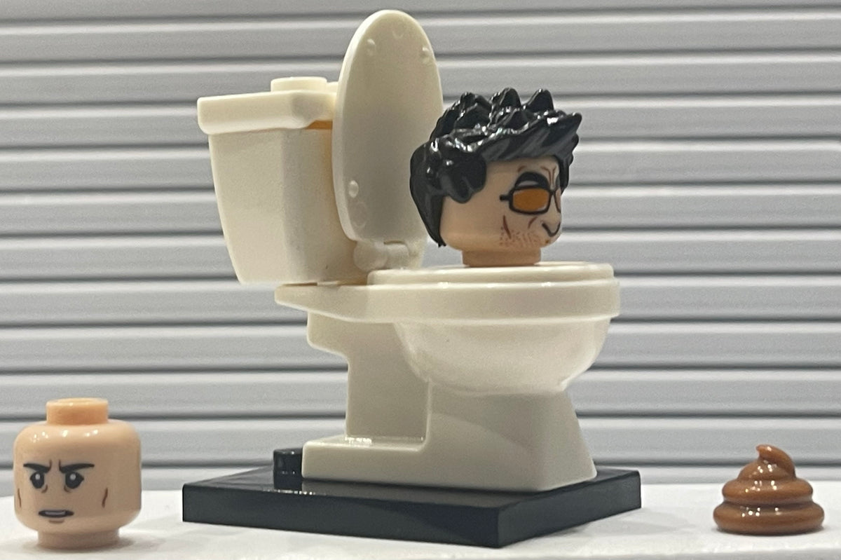 MINIFIGURE SKIBIDI TOILET custom – ZedBrick