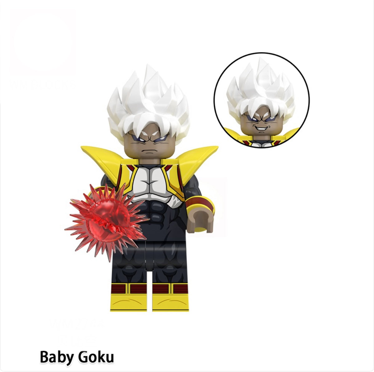 PREVENTE MINIFIGURE DRAGON BALL Z UNIVERS: BABY GOKU Custom Disponibilité fin janvier 2026