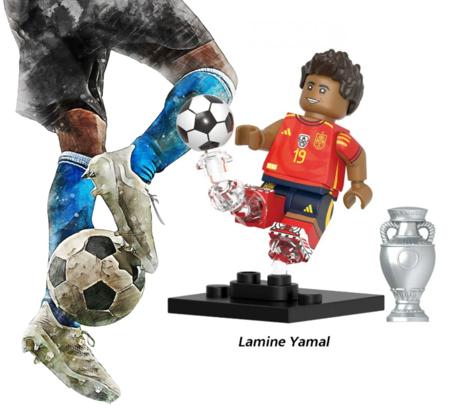 MINIFIGURE FOOTBALL UNIVERS ⚽️: LAMINE YAMAL custom