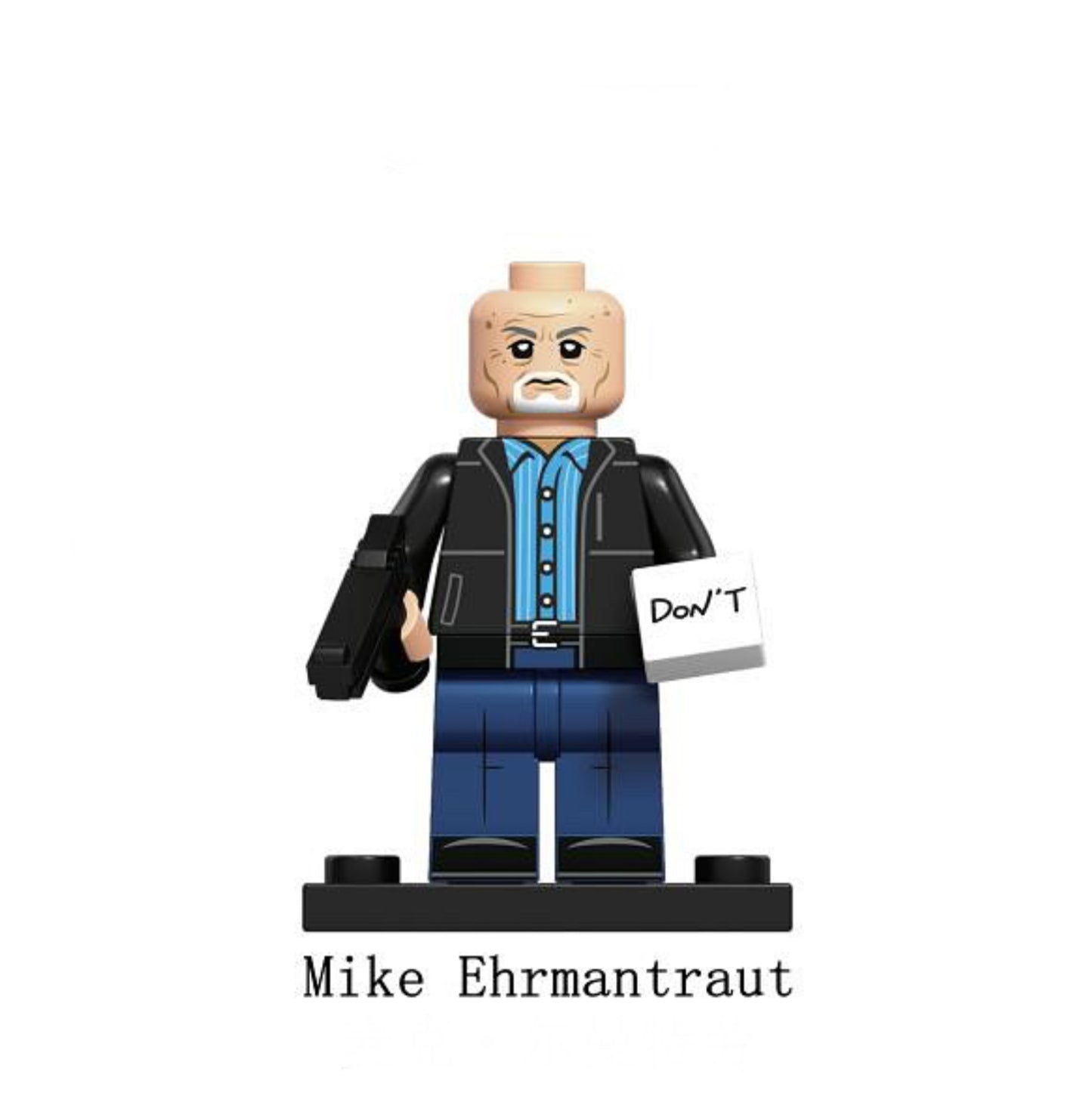 MINIFIGURE BREAKING BAD UNIVERS: MIKE EHRMANTRAUT custom