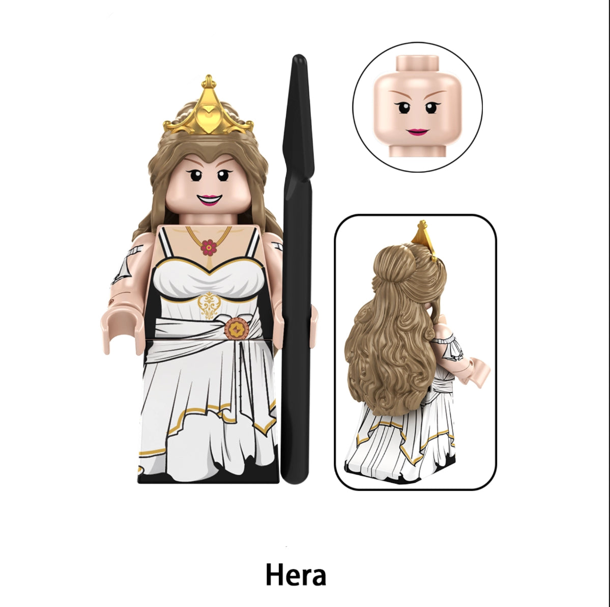 ♥️♥️♥️MINIFIGURE LES DIEUX UNIVERS: HERA ♥️♥️♥️custom