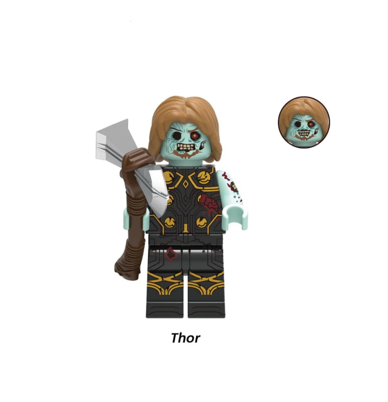 PREVENTE MINIFIGURE MARVEL UNIVERS : THOR MARVEL ZOMBIE custom Disponibilité fin Novembre 2025