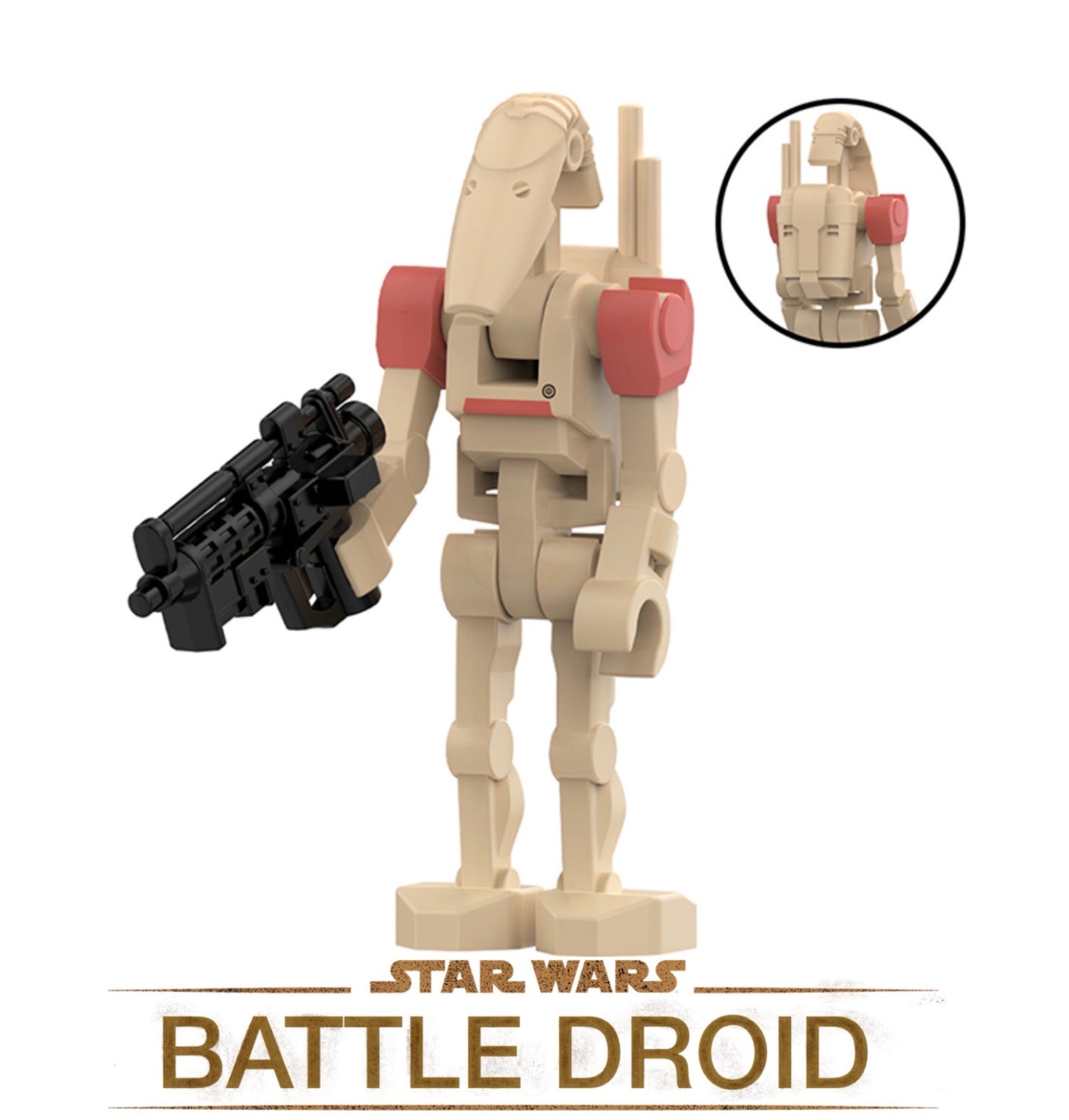 PREVENTE MINIFIGURE STAR WARS UNIVERS: BATTLE DROID CUSTOM Disponibilité mi-septembre 2026