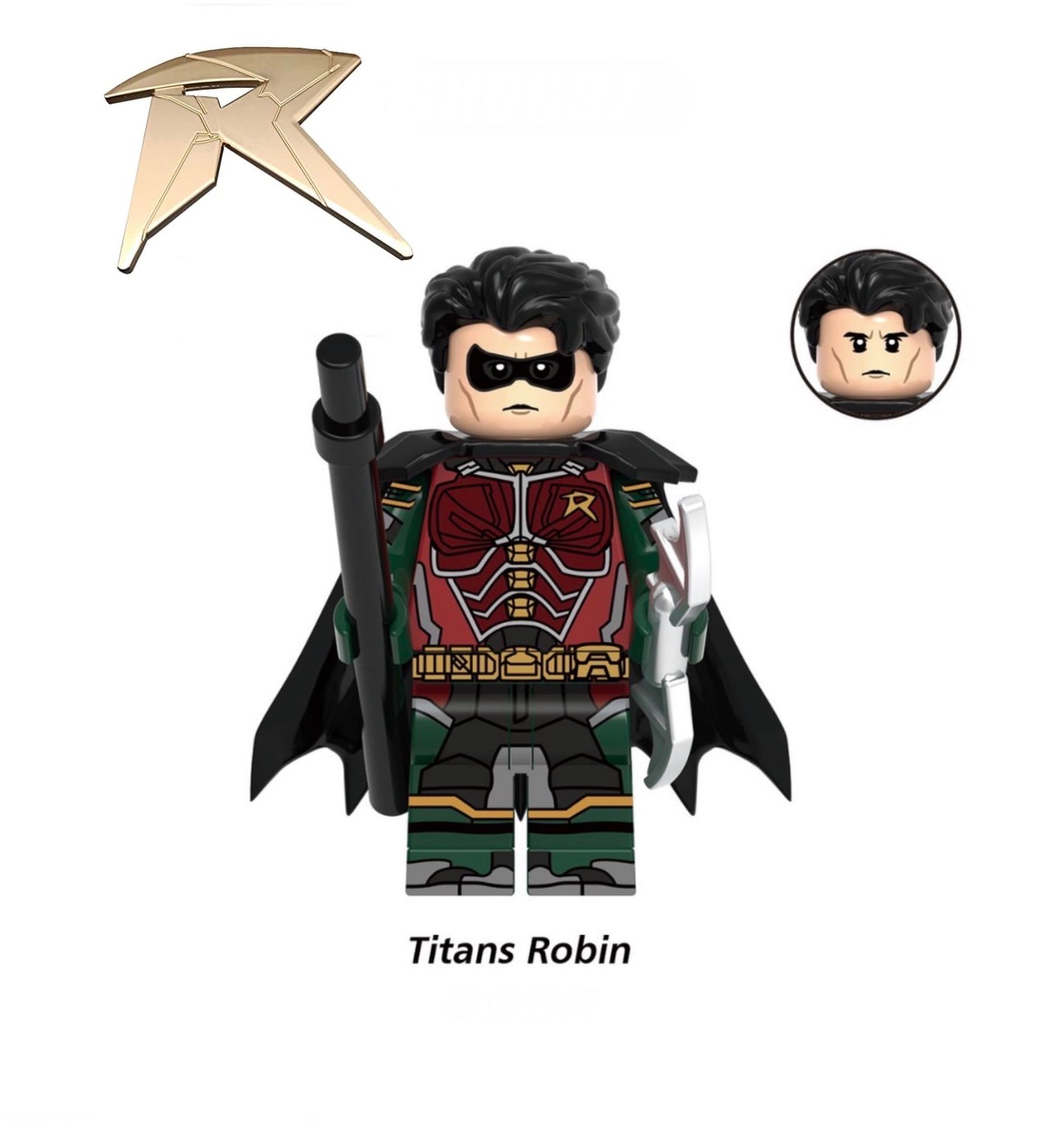 PREVENTE MINIFIGURE DC UNIVERS: TITANS ROBIN Custom Disponibilité fin juin 2026