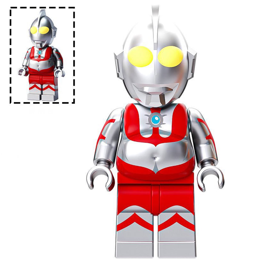 MINIFIGURE ULTRAMAN (GROS VENTRE) custom