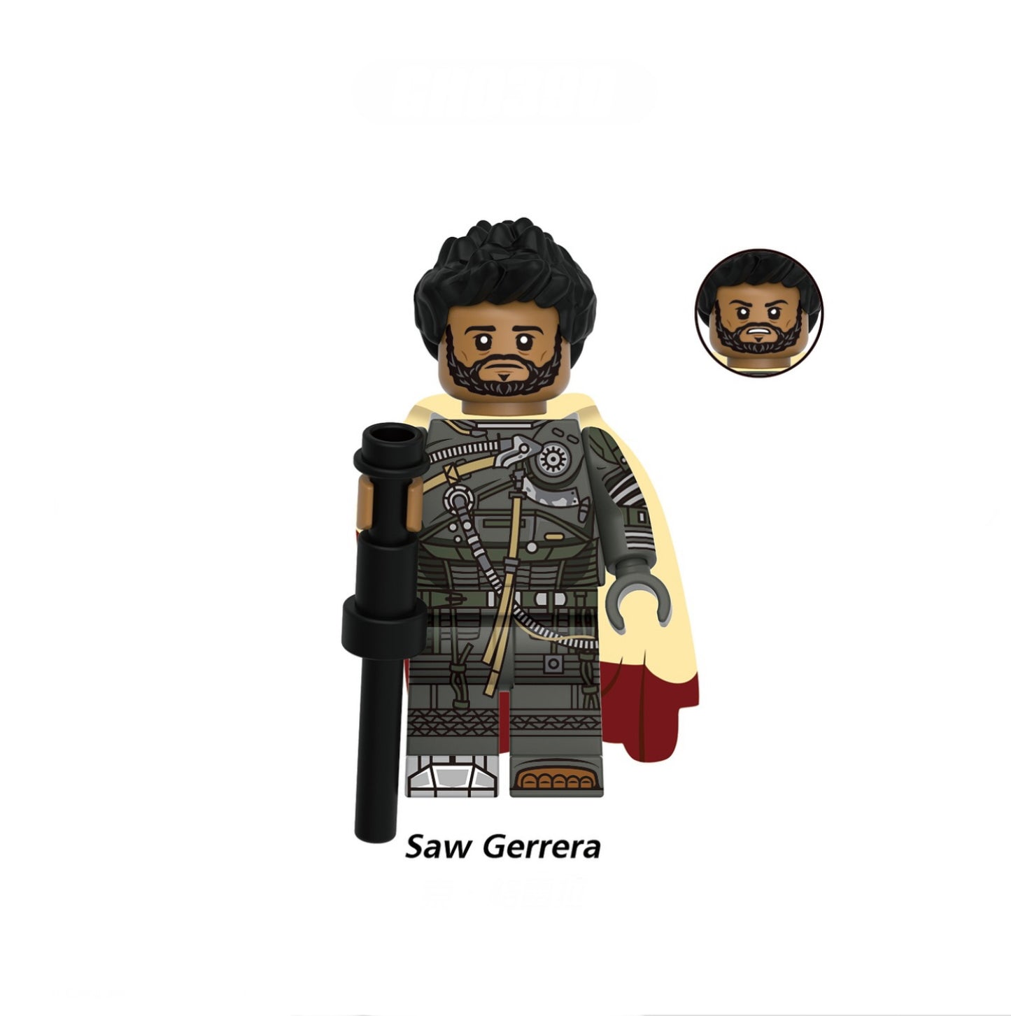 ♥️♥️♥️ MINIFIGURE STAR WARS UNIVERS: SAW GERRERA (ANDOR SAISON 2)♥️♥️♥️custom