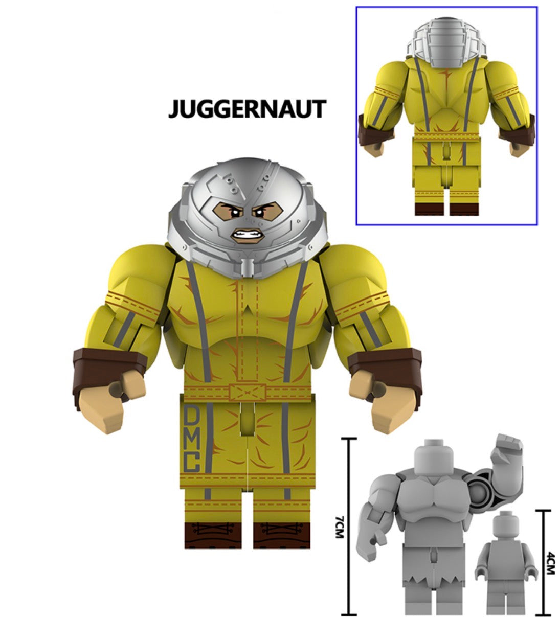 ⭐️ ⭐️ ⭐️ BIG MINIFIGURE MARVEL UNIVERS: JUGGERNAUT ⭐️ ⭐️ ⭐️ Custom Disponibilité fin août 2026