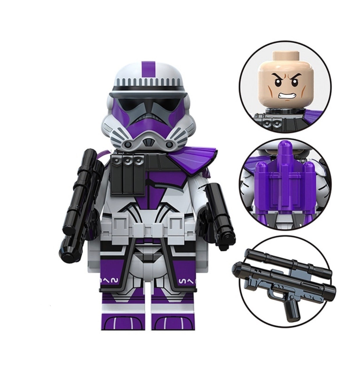 MINIFIGURE STAR WARS UNIVERS: 187th CLONE TROOPER Custom