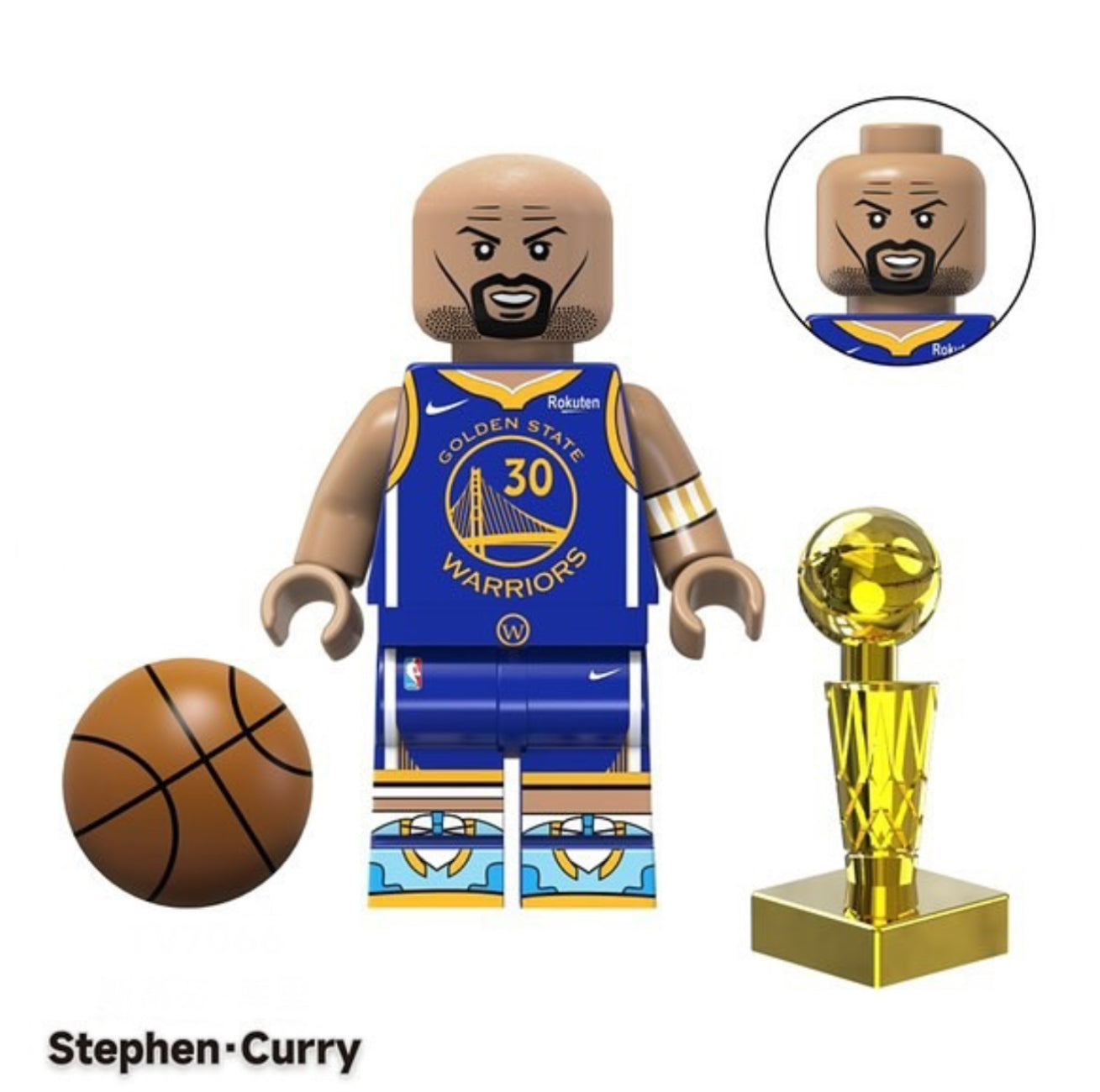 MINIFIGURE BASKETBALL UNIVERS: STEPHEN-CURRY custom
