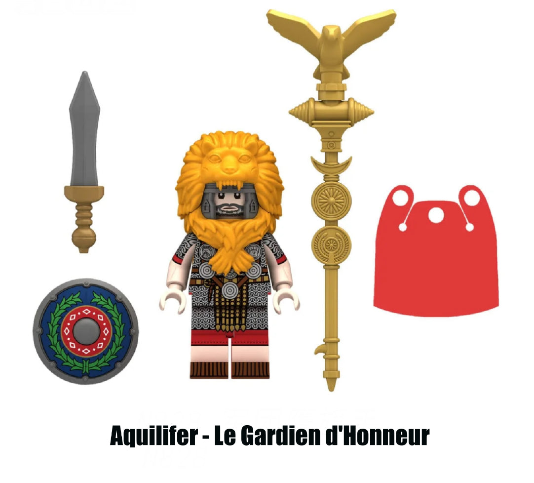 ♥️♥️♥️MINIFIGURE EMPIRE ROMAIN UNIVERS: Aquilifer - Le Gardien d'Honneur ♥️♥️♥️custom