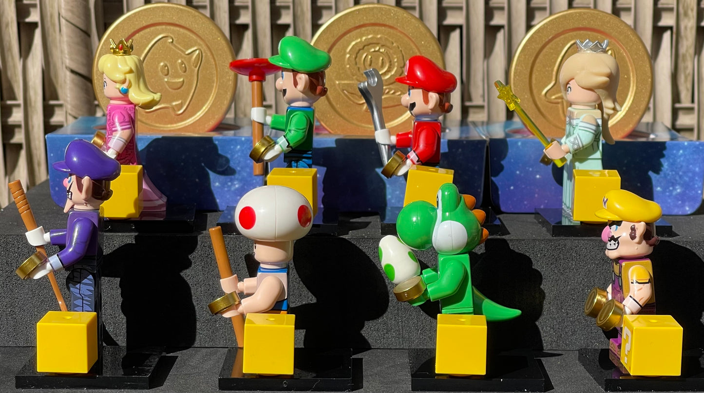 MINIFIGURE SUPER MARIO GALAXIE UNIVERS: MARIO BROS custom