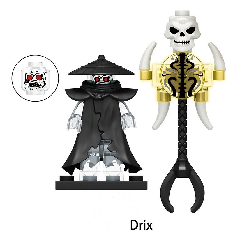 PREVENTE♥️♥️♥️MINIFIGURE NINJAGO UNIVERS: GHOST DRIX FORBIDDEN FIVE ♥️♥️♥️CUSTOM DISPONIBILITÉ FIN SEPTEMBRE 2025