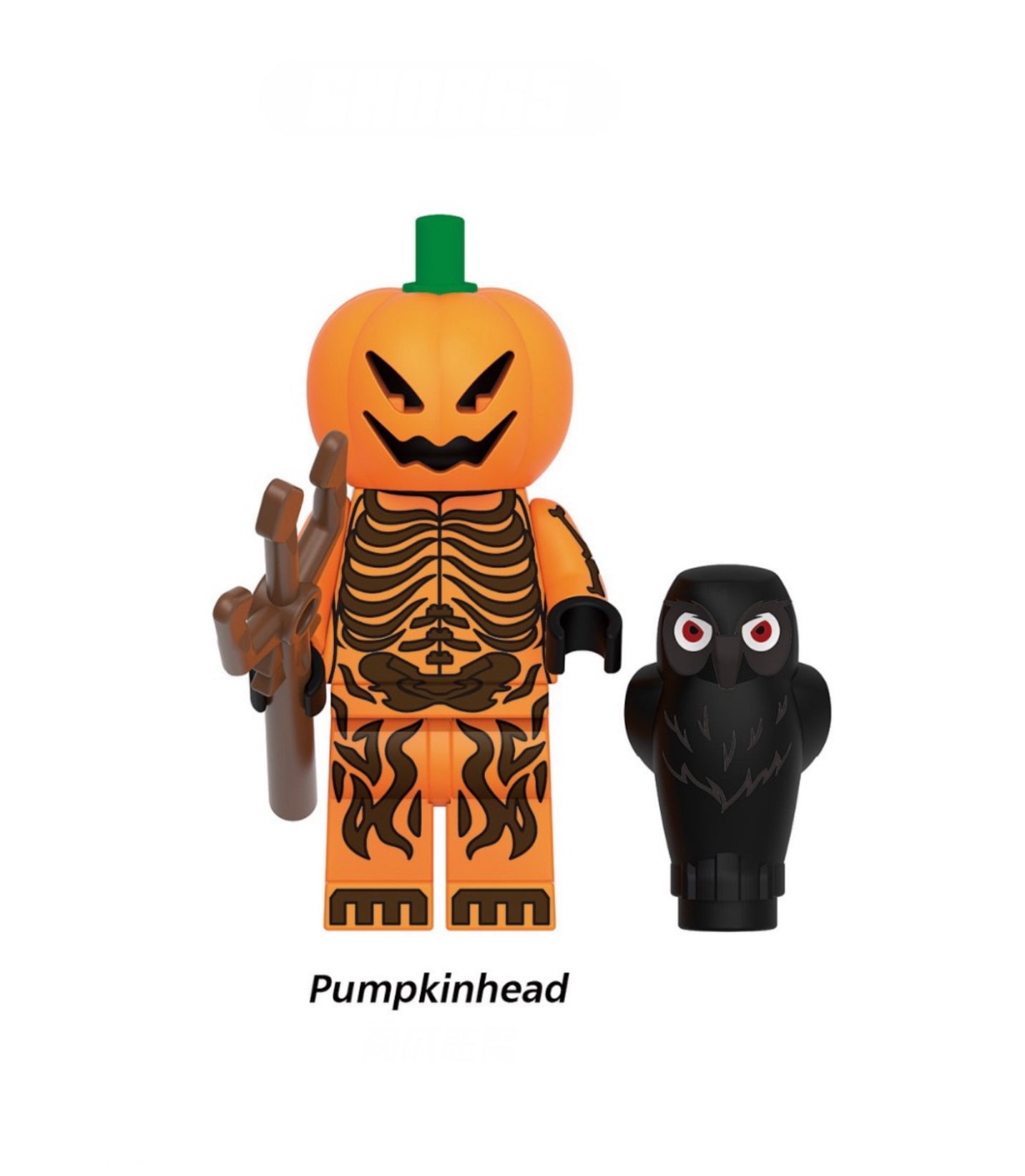 MINIFIGURE HORREUR UNIVERS : PUMPKINHEAD custom