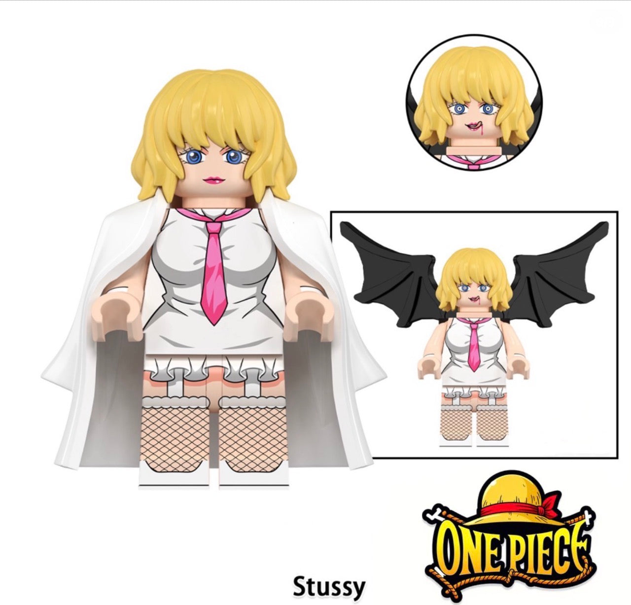 PREVENTE ⭐️⭐️⭐️MINIFIGURE ONE PEACE UNIVERS: STUSSY ⭐️⭐️⭐️custom Disponibilité juin 2026