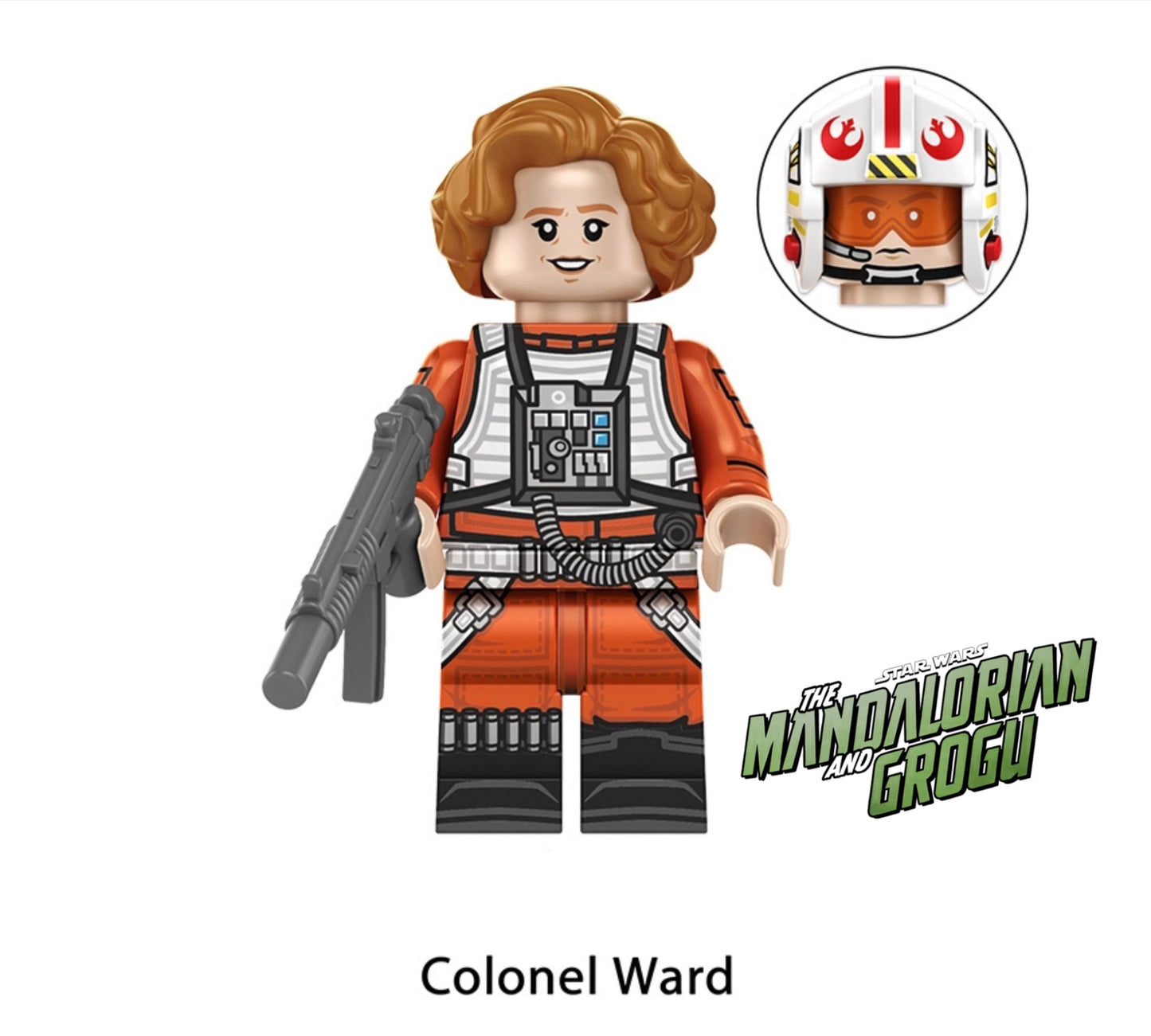 PREVENTE MINIFIGURE STAR WARS UNIVERS(The Mandalorian and Grogu): COLONEL WARD Custom Disponibilité fin juin 2026