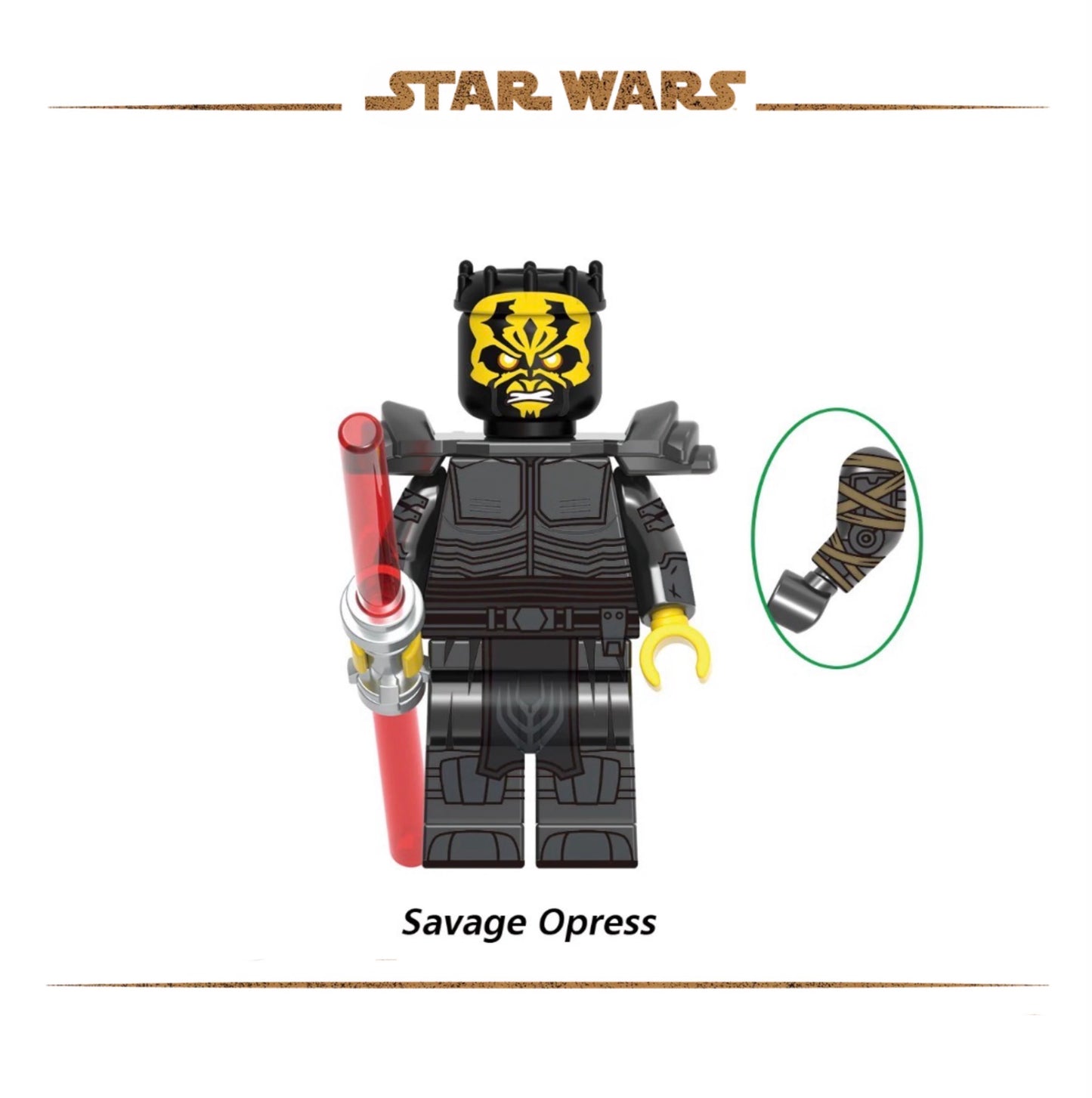 PREVENTE MINIFIGURE STAR WARS UNIVERS: SAVAGE OPRESS Custom Disponibilité fin juillet 2026