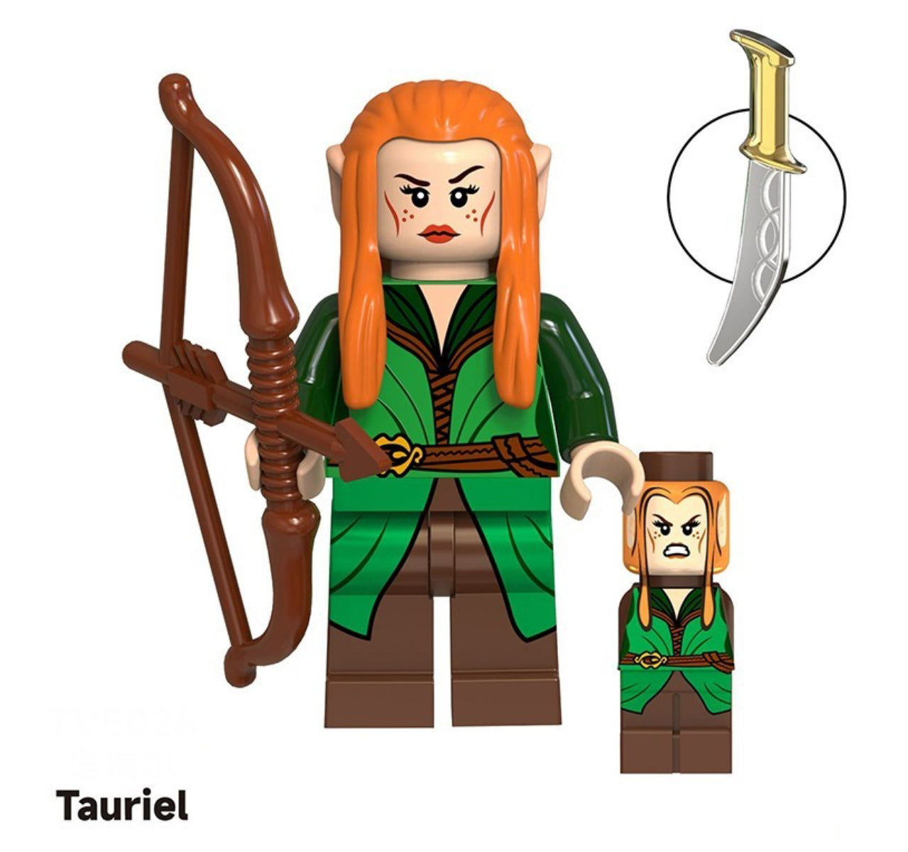 MINIFIGURE THE HOBBIT/ LOTR UNIVERS: TAURIEL CUSTOM