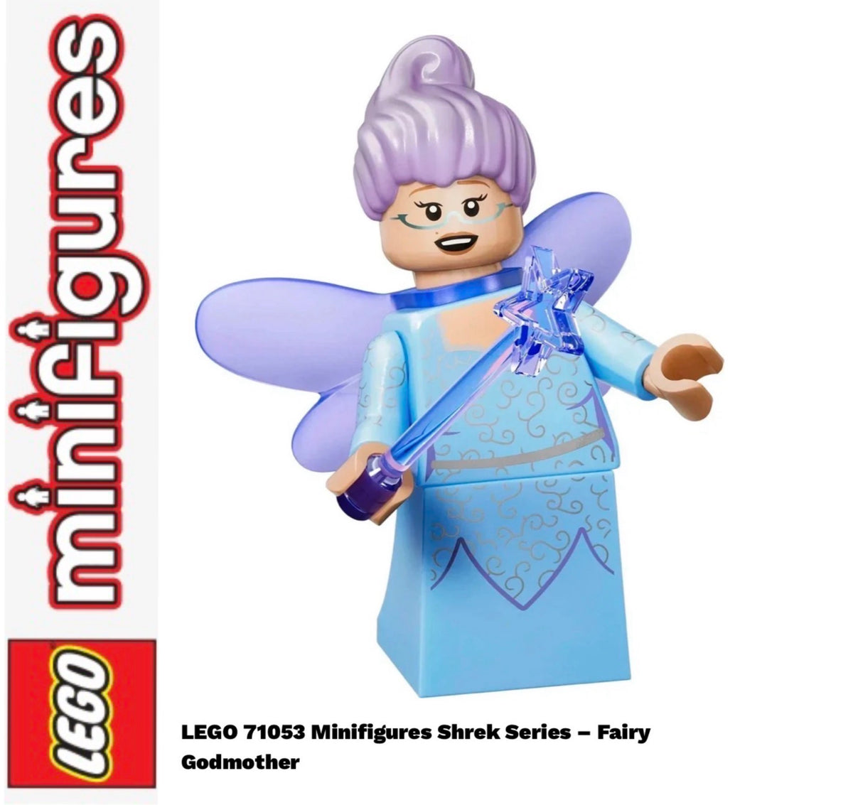 PREVENTE LEGO MINIFIGURE SÉRIES SHREK : FAIRY GODMOTHER "Socle+Fascicule inclus " Disponibilité fin septembre 2026
