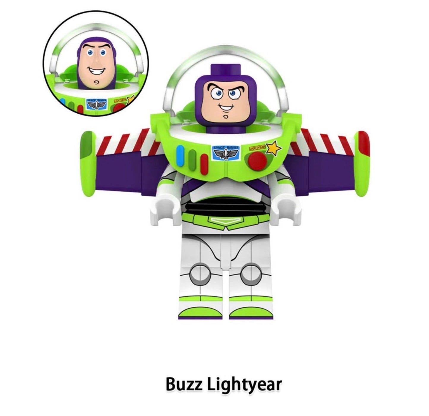 PREVENTE MINIFIGURE DISNEY TOY STORY UNIVERS: BUZZ LIGHTYEAR (Buzz l'Éclair) CUSTOM Disponibilité mi-septembre 2026