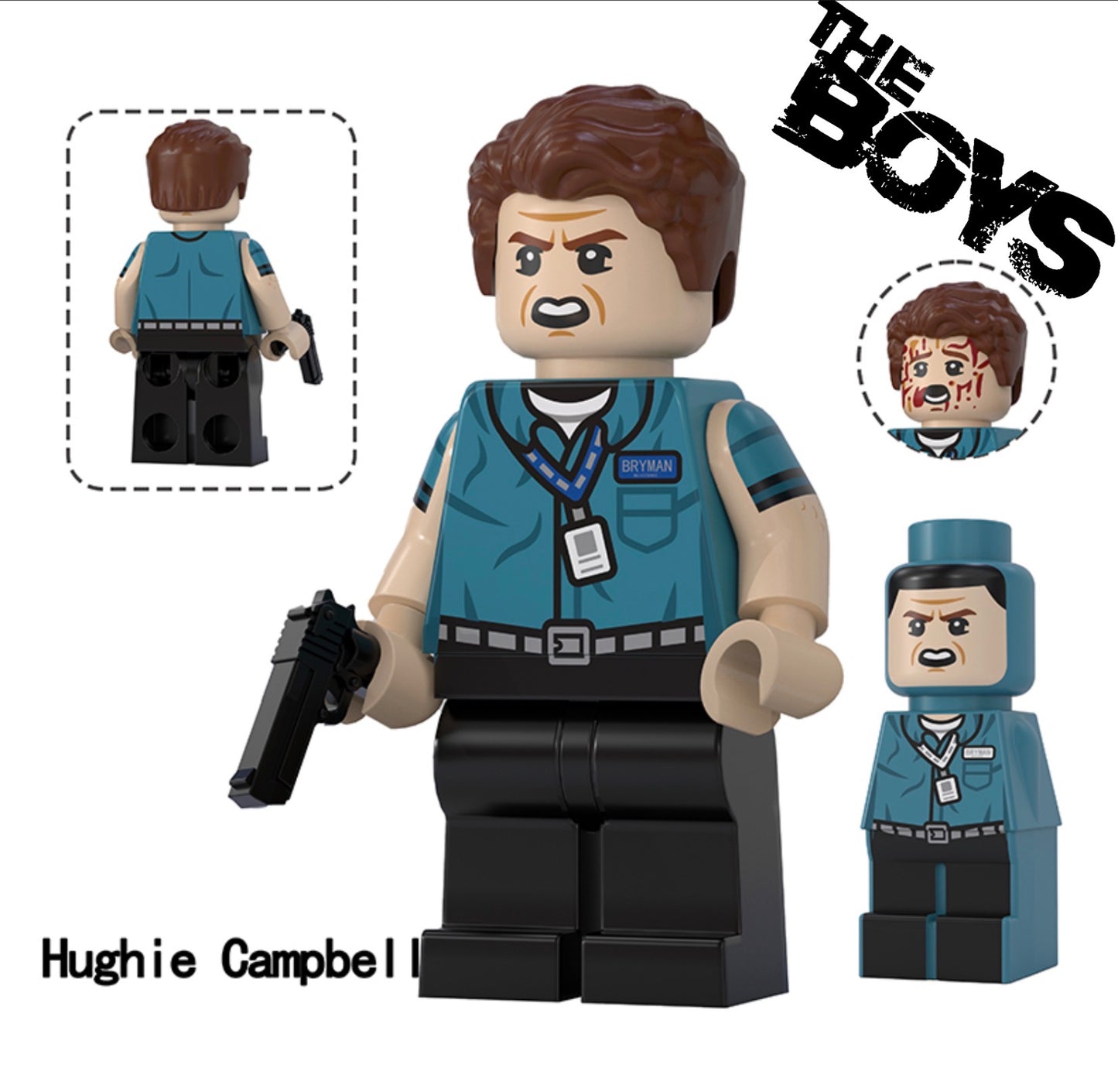 PREVENTE MINIFIGURE THE BOYS UNIVERS: HUGHIE CAMPBELL custom Disponibilité mi-septembre 2026