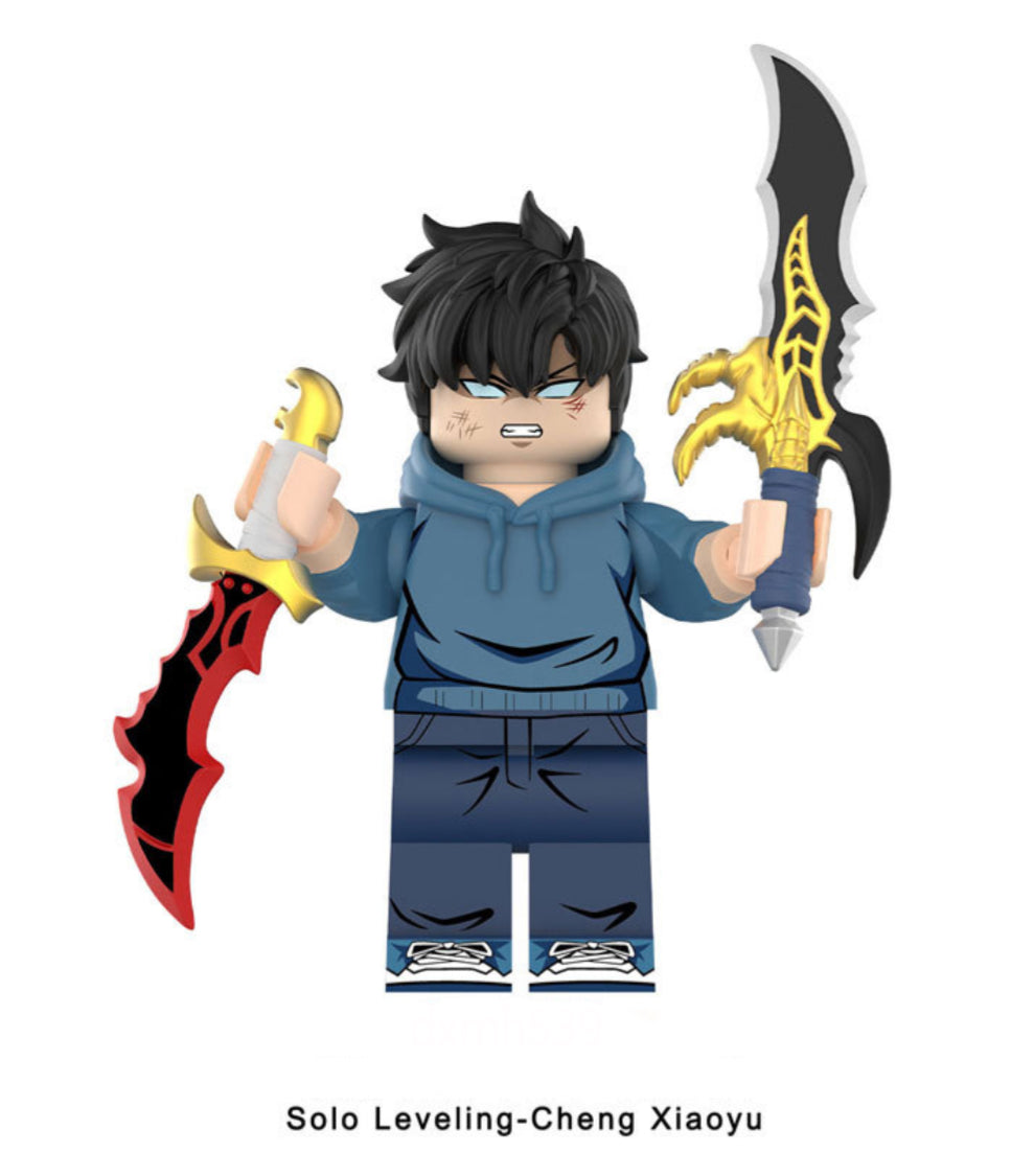 MINIFIGURE SOLO LEVELING UNIVERS: SUNG JIN-WOO (version F) custom
