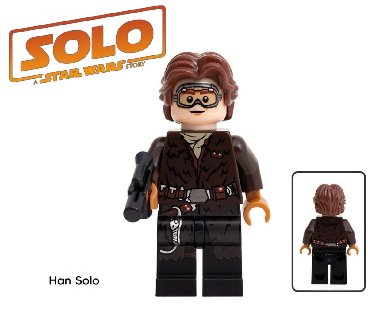 MINIFIGURE STAR WARS UNIVERS: HAN SOLO CUSTOM