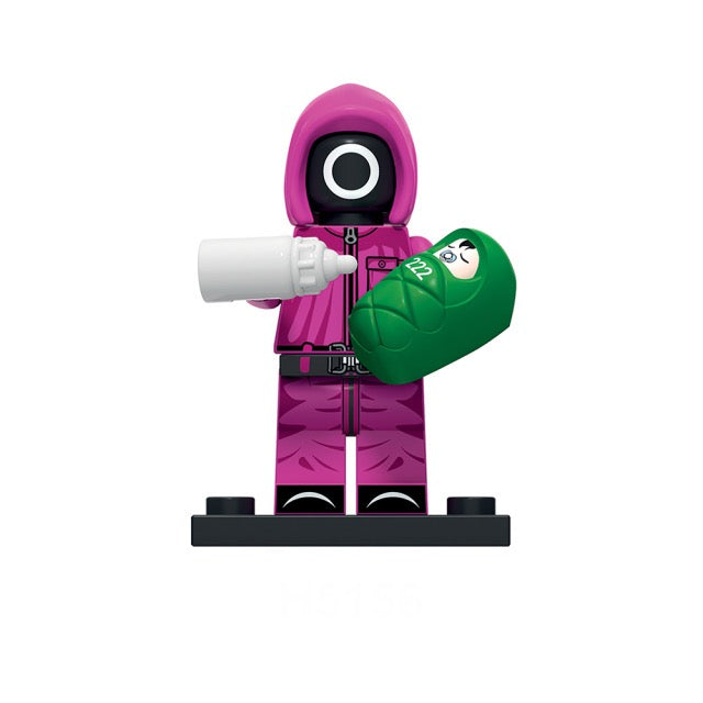 MINIFIGURE SQUID GAME UNIVERS: OUVRIER INVISIBLE custom
