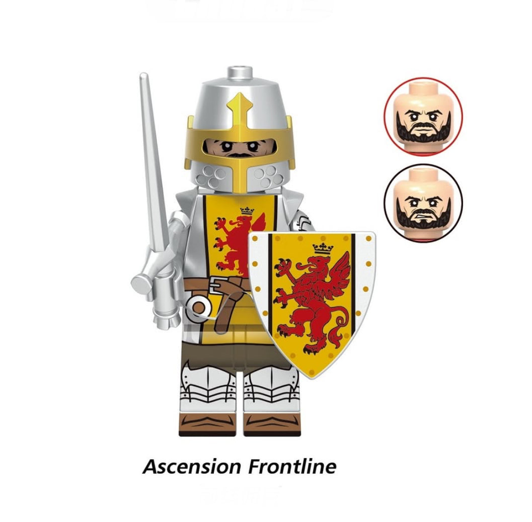 ♥️MINIFIGURE MÉDIÉVALE UNIVERS: ASCENSION FRONTLINE♥️♥️ Custom