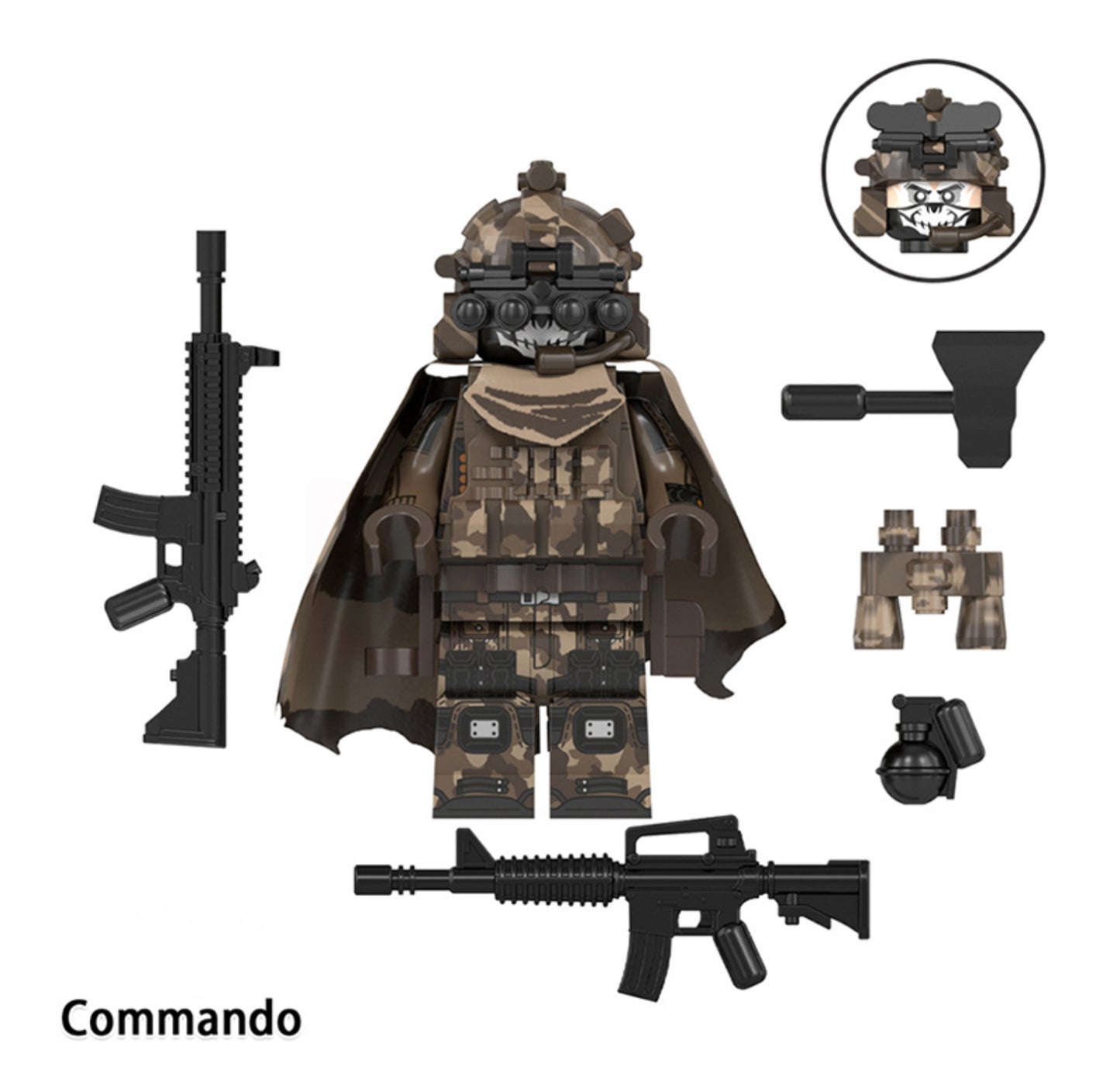 ♥️♥️MINIFIGURE ARMY UNIVERS: COMMANDO CUSTOM♥️♥️