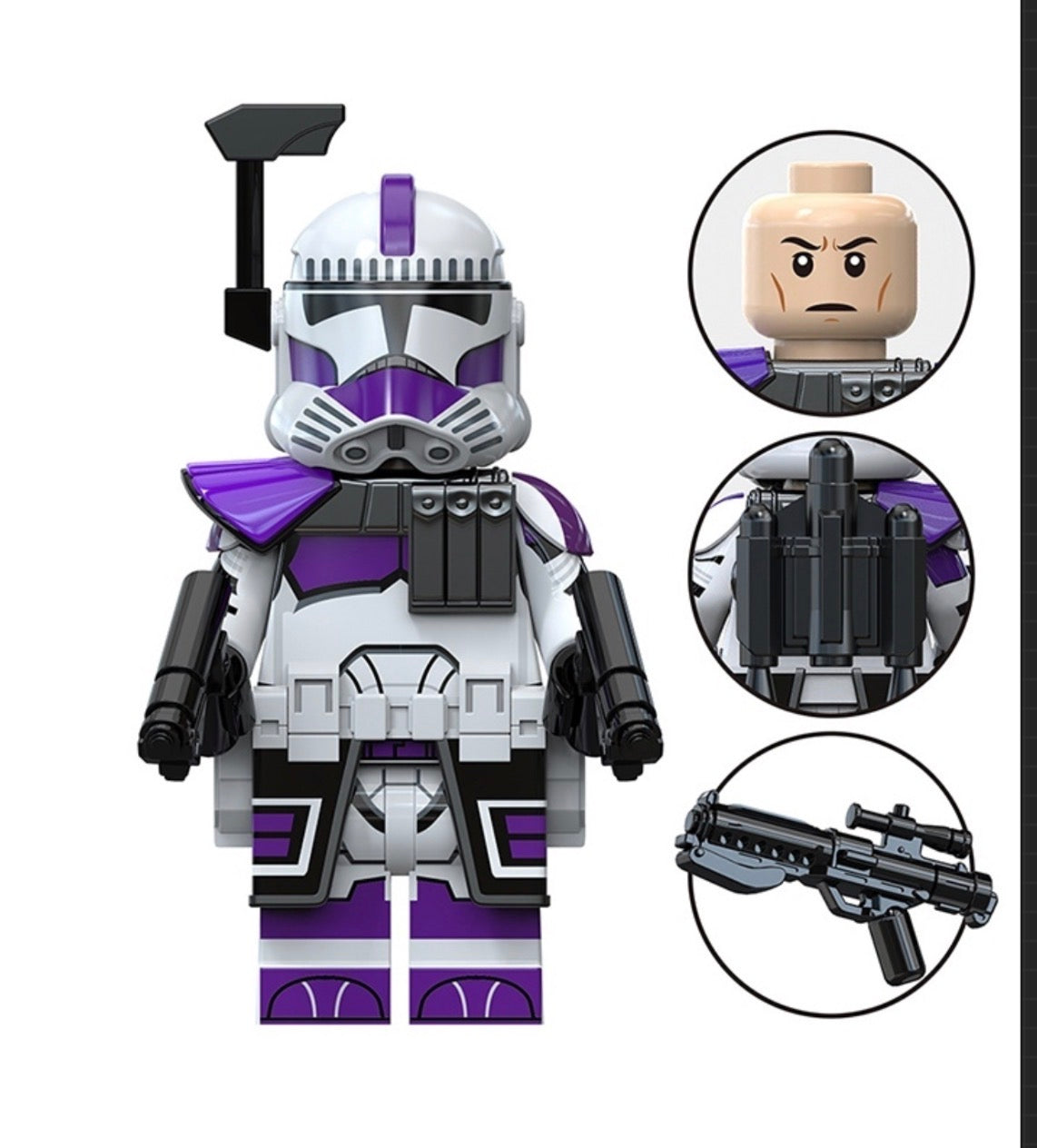 MINIFIGURE STAR WARS UNIVERS: 187th CLONE TROOPER Custom