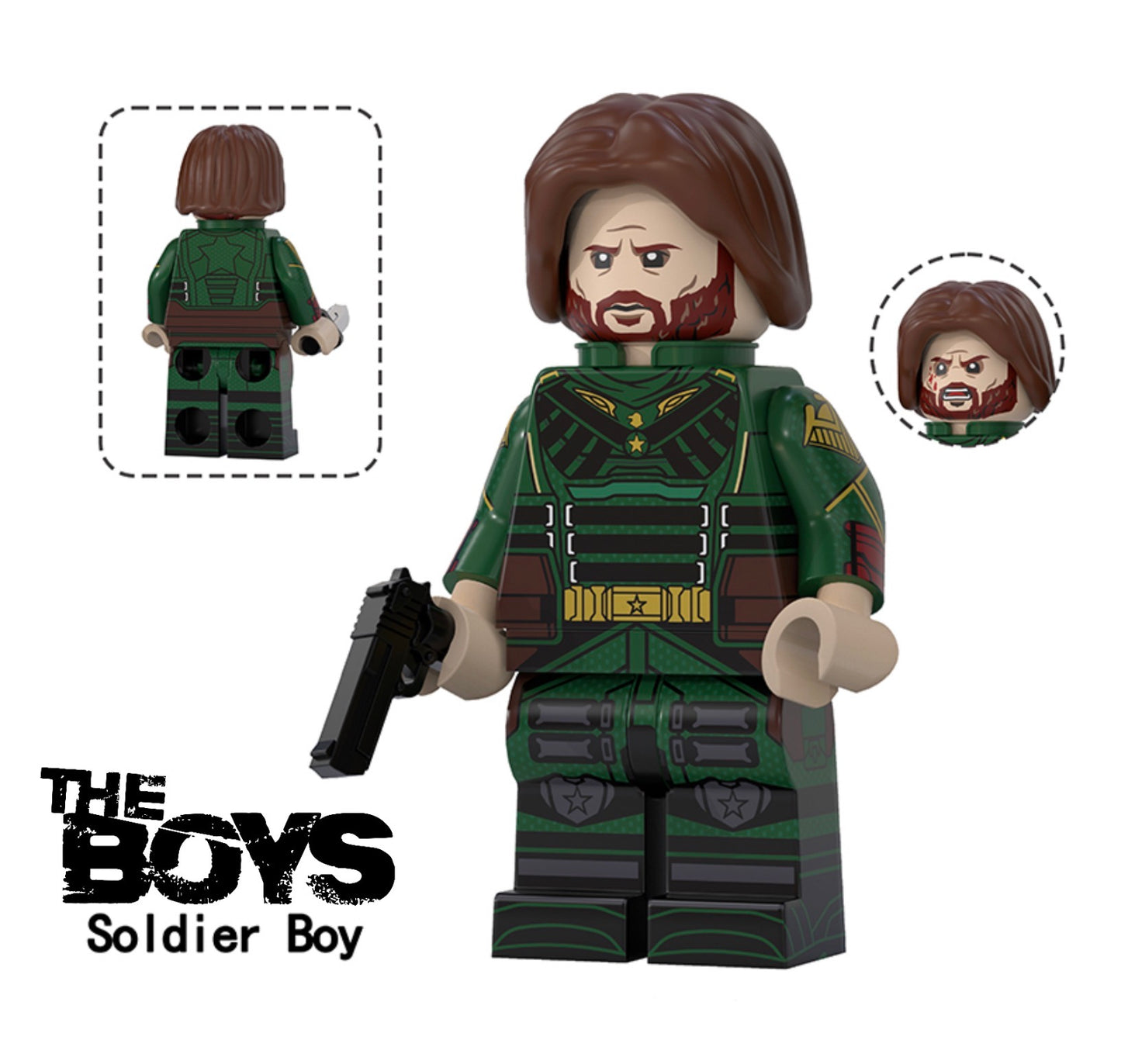 PREVENTE MINIFIGURE THE BOYS UNIVERS: SOLDIER BOY custom Disponibilité mi-septembre 2026