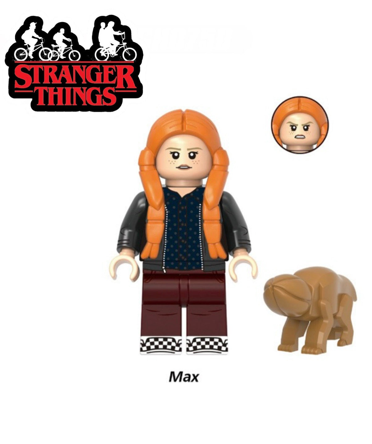 MINIFIGURE STRANGER THINGS UNIVERS: MAX Custom