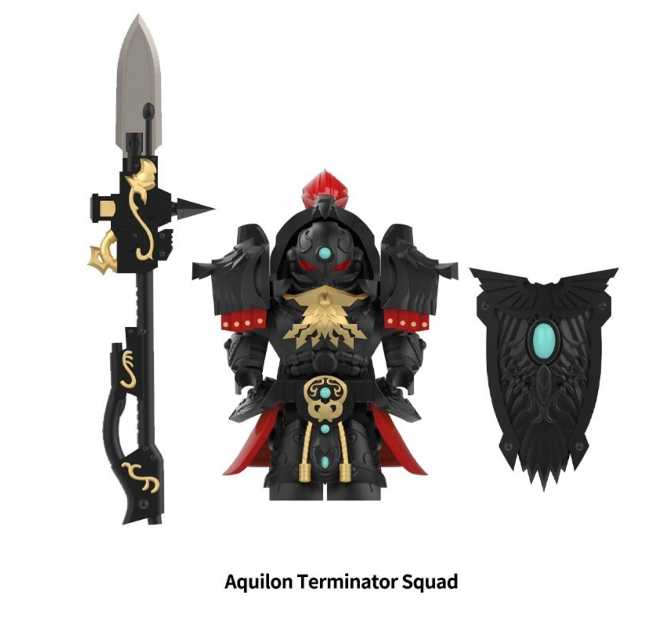 MINIFIGURE WARHAMMER 40K UNIVERS: AQUILON TERMINATOR SQUAD custom