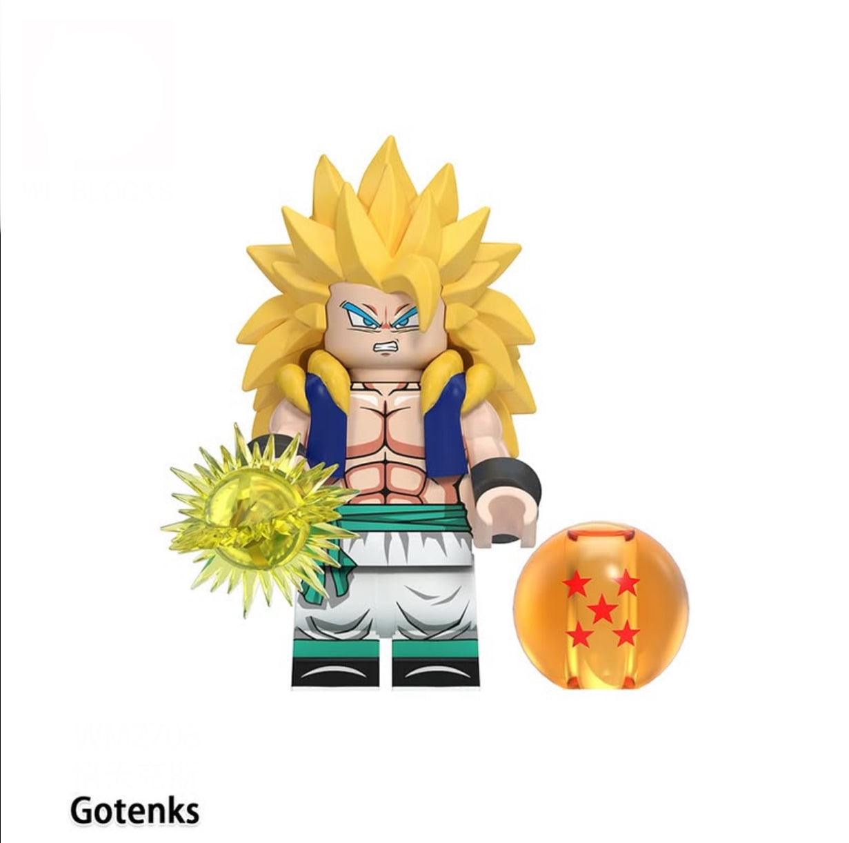MINIFIGURE DRAGON BALL Z UNIVERS: GOTENKS Custom