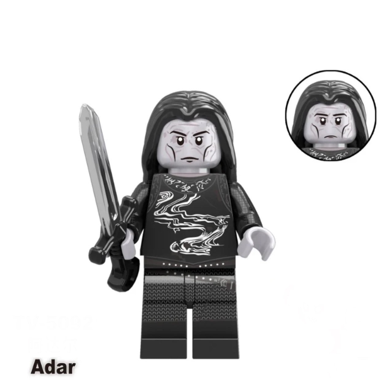 MINIFIGURE LOTR/HOBBIT/TROP UNIVERS: ADAR CUSTOM