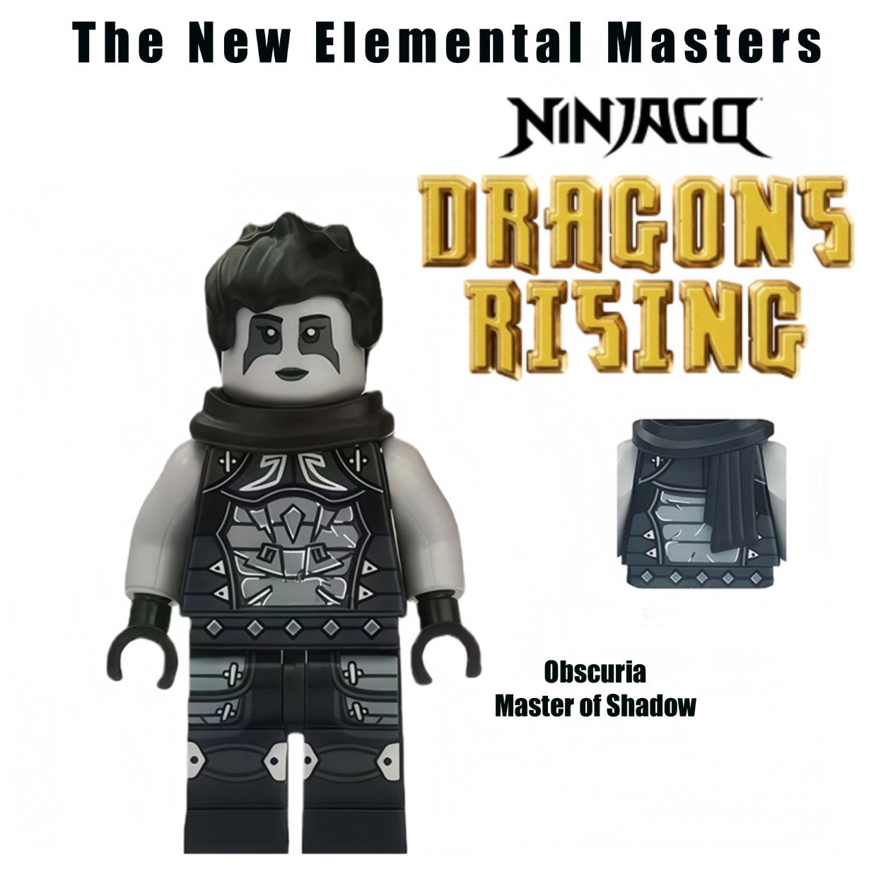 ⭐️ ⭐️ ⭐️MINIFIGURE NINJAGO UNIVERS: OBSCURIA MASTER OF SHADOW ⭐️ ⭐️ ⭐️ CUSTOM
