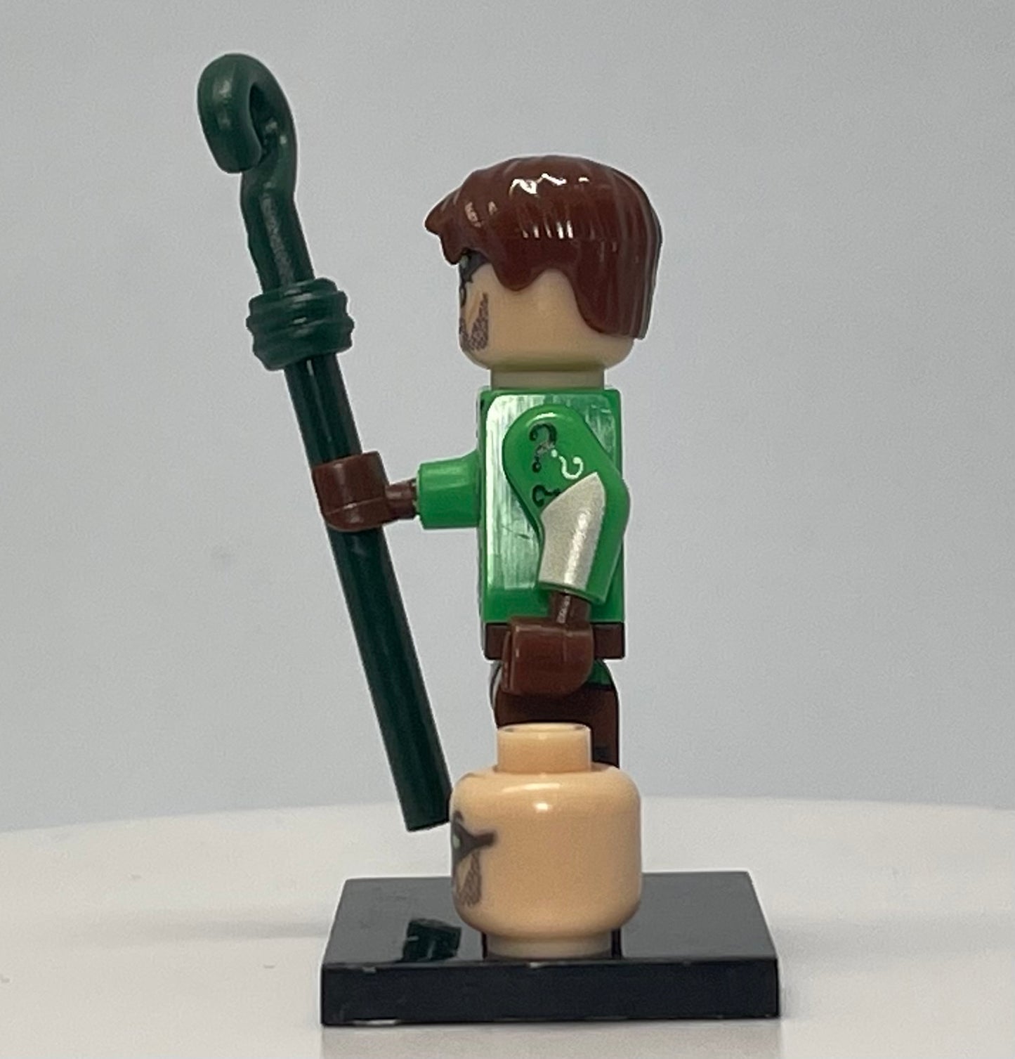 MINIFIGURE DC UNIVERS : THE RIDDLER custom (Rare 2018 DERNIÈRE PIÈCE)
