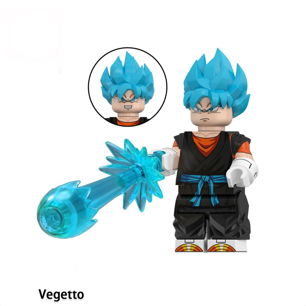 PREVENTE MINIFIGURE DRAGON BALL Z UNIVERS: VEGETTO Custom Disponibilité fin janvier 2026