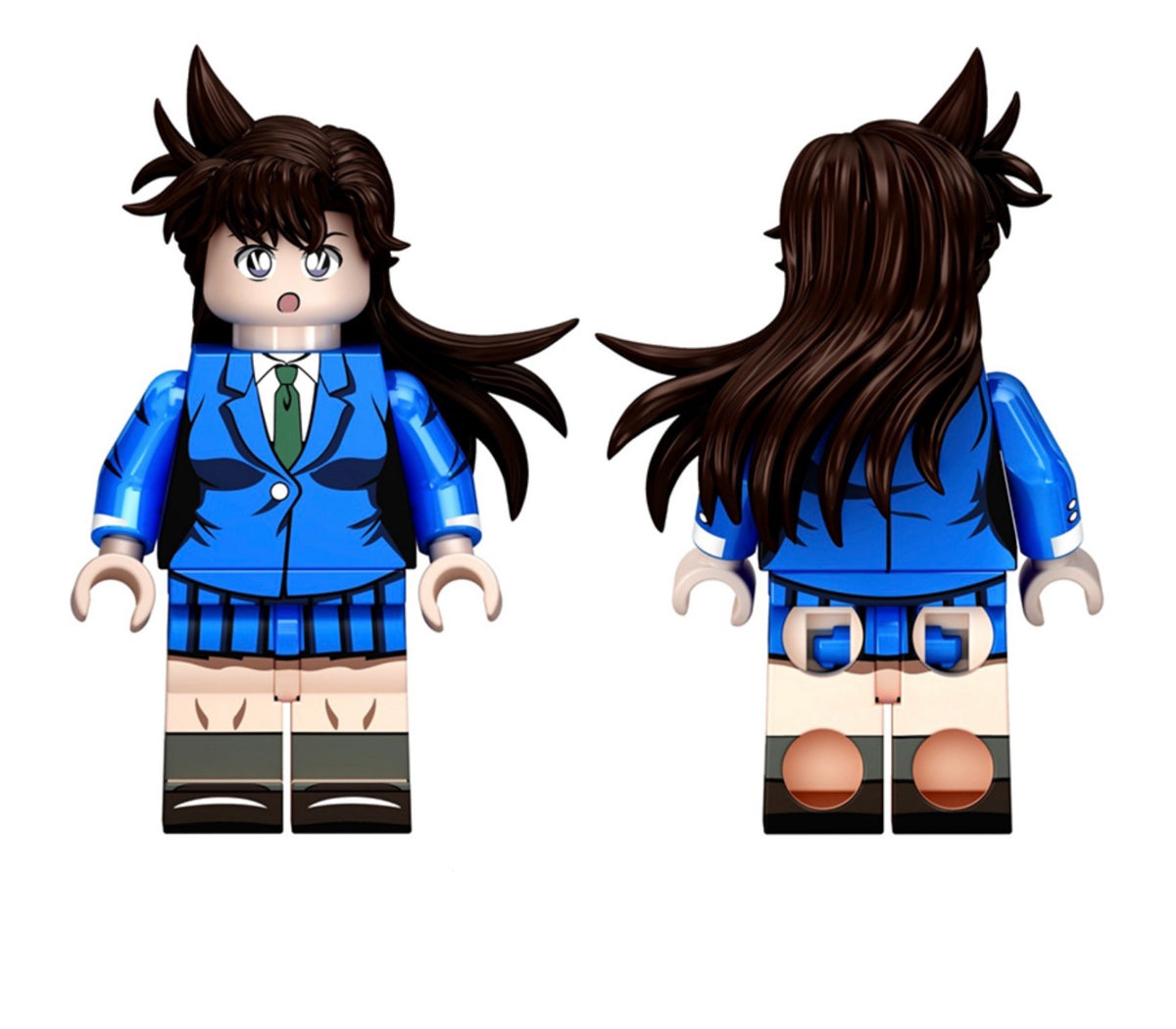 MINIFIGURE DÉTECTIVE CONAN UNIVERS: RAN MOURI custom