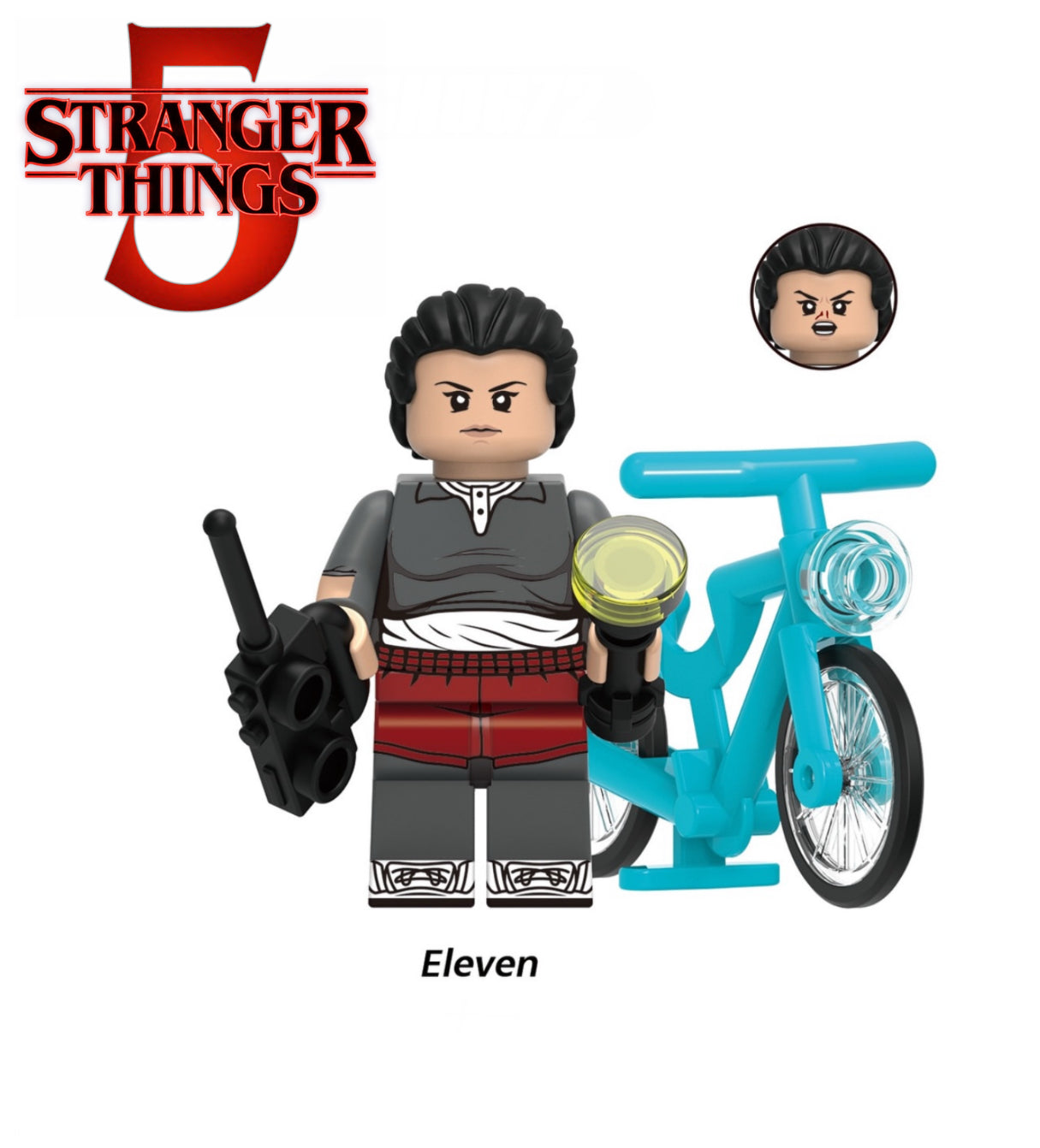 MINIFIGURE STRANGER THINGS UNIVERS: ELEVEN Custom