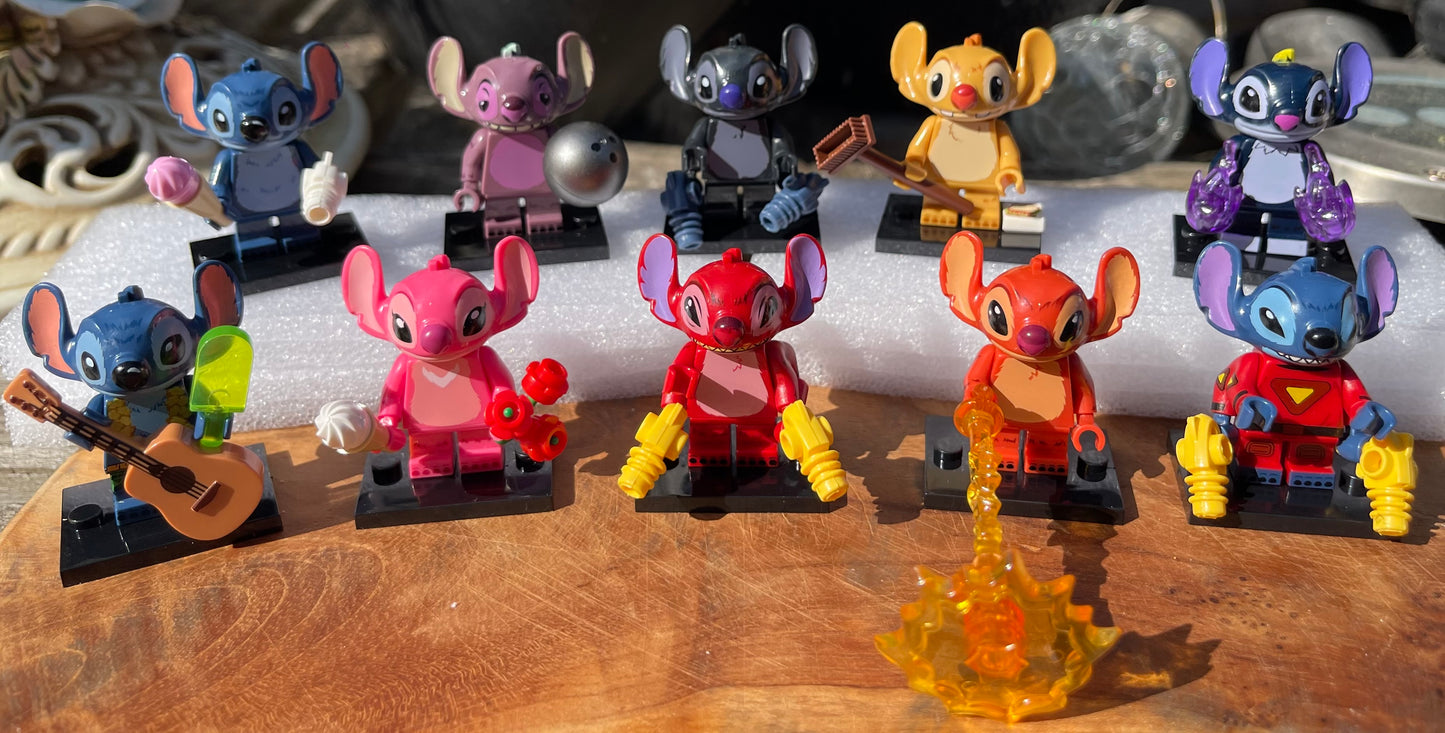 MINIFIGURE DISNEY "STITCH" UNIVERS: THE DARK TERMINATOR custom