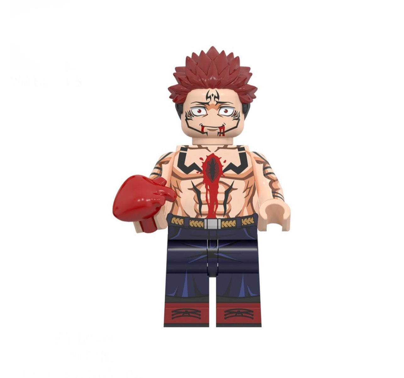 MINIFIGURE JUJUTSU KAISEN UNIVERS : RYOMEN SUKUNA custom