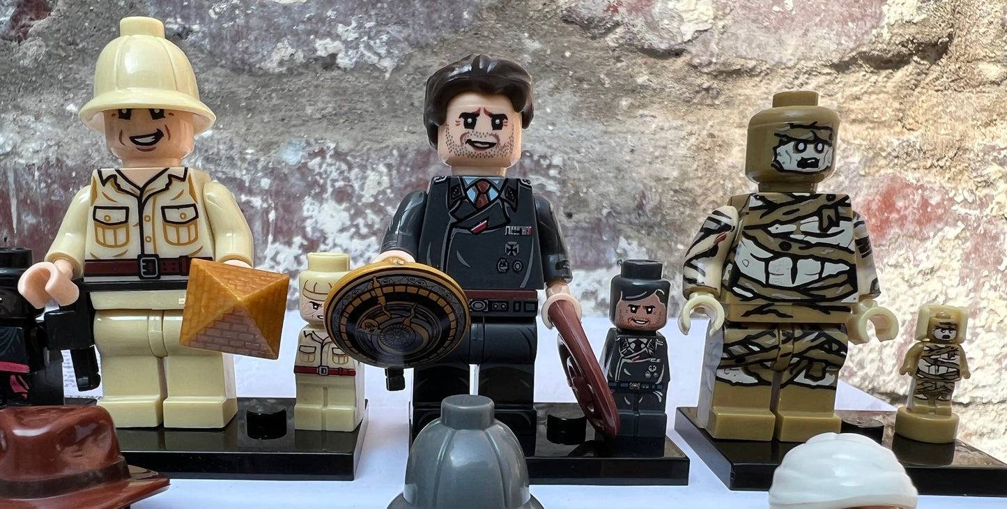 MINIFIGURE INDIANA JONES: CHIEF GUARD custom