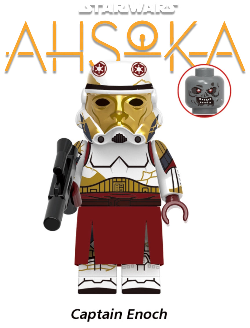 ♥️♥️♥️MINIFIGURE STAR WARS UNIVERS: CAPTAIN ENOCK ♥️♥️♥️custom