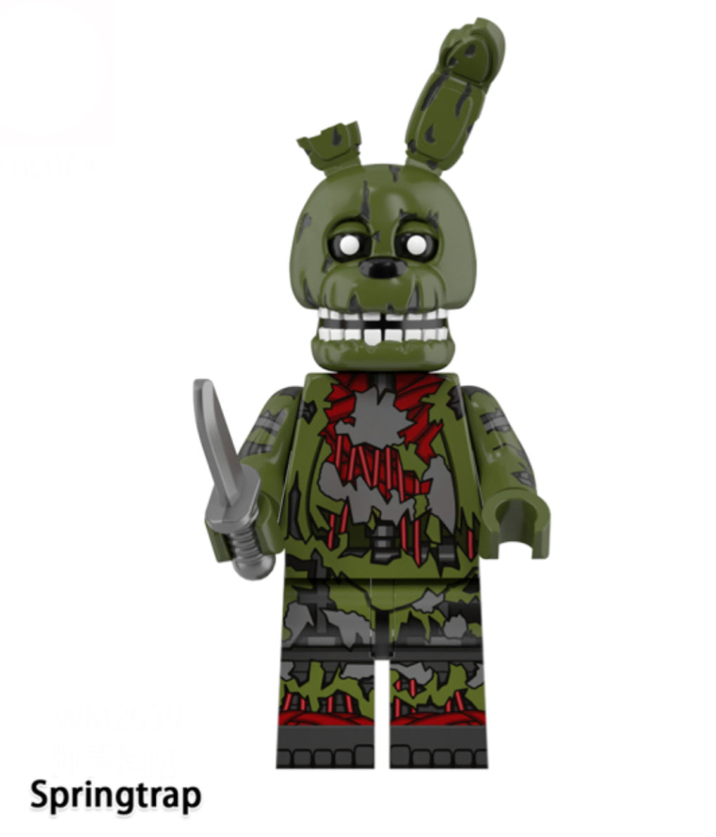 FIVE NIGHTS AT FREDDY’S MINIFIGURES UNIVERS: SPRINGTRAP CUSTOM