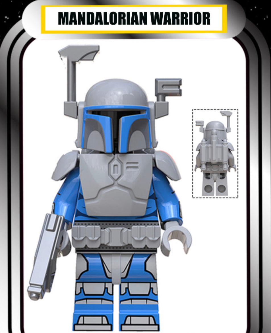 MINIFIGURE STAR WARS UNIVERS: MANDALORIAN WARRIOR custom ⚠️RARE⚠️