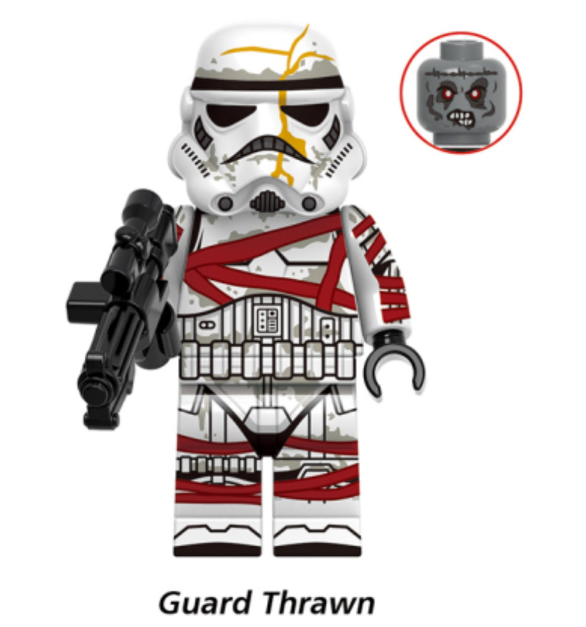 MINIFIGURE STAR WARS UNIVERS : GUARD THRAWN custom