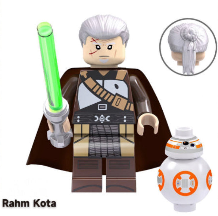 MINIFIGURE RAHM KOTA JEDI MASTER custom