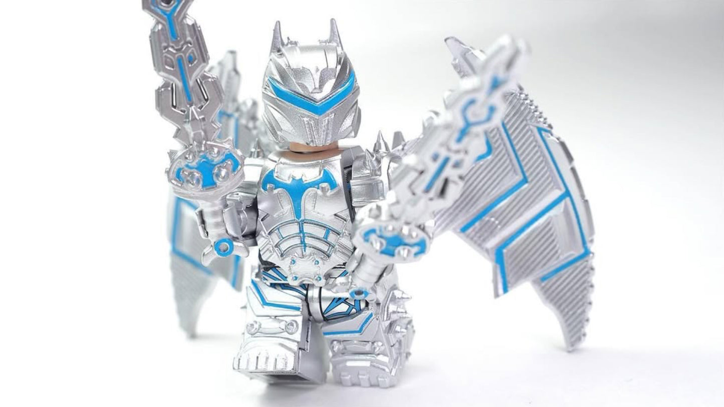 ♥️♥️♥️SUPERBE MINIFIGURE DC UNIVERS: BATMAN HELLBAT GRAY ♥️♥️♥️custom
